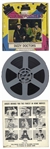 6 Three Stooges Films on 8mm With Rare ''All Hashed Up'' From 1944 -- Plus ''Dizzy Doctors'', ''Idle Roomers'', ''Hold That Lion'', ''Studio Stoops'' & ''Spooks'', Which Lacks Case, Else Very Good